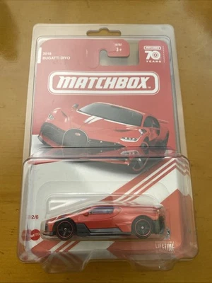 2023 Matchbox Target Red Edition #2 2018 Bugatti Divo RED - Image 1 of 2
