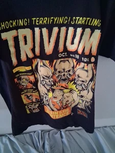 Trivium The Sin And The Sentence Tour World Tour  Shirt Size S  - Picture 1 of 3