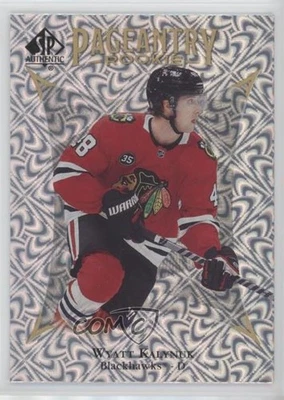 2021-22 SP Authentic Pageantry Wyatt Kalynuk #P-77 Rookie RC - Image 1 of 3