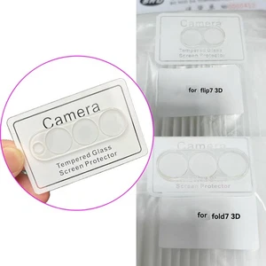 Für Samsung Galaxy Flip7/Fold7 Kameraobjektiv gehärtetes Glas Bildschirmschutz - Picture 1 of 6