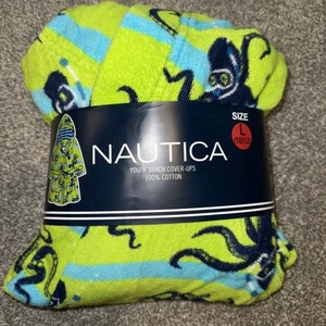 NUEVO Bata de Playa Pulpo Náutica para Niños Talla L 10/12 - Imagen 1 de 3
