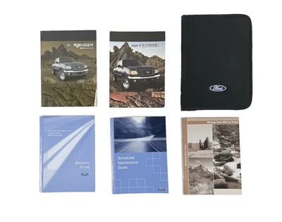 2004 Ford Ranger Owners Manual Set Book Booklet W/ Case XLT XL 4X4 2WD OEM - Image 1 of 4