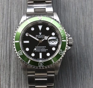 Rolex Submariner 'Kermit' F Serial 16610LV Collectors Set - 2004 - Picture 1 of 19