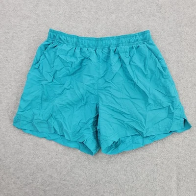 Pantalones cortos de natación Columbia para mujer pequeños azules 100 % nailon bolsillos Foto 1 de 4