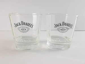 Jack Daniel's Old No7 Printed Logo Drinking Whiskey Shots Iced Glassware - Foto 1 di 6