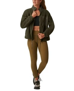 BASS OUTDOOR Women's Coastal Sherpa Full-zip Peat Jacket L NEW $69 BA62Z605 - Picture 1 of 3