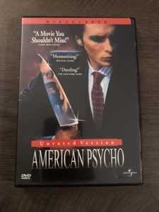 American Psycho (DVD, 2000, Unrated)!!! - Imagen 1 de 1
