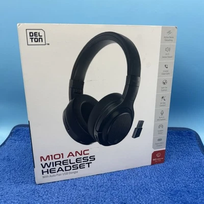 Delton M101D Active Noise Canceling Headphones for Home/Office - Image 1 of 2