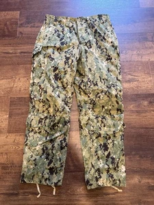 US Navy Pants Large Regular Working Uniform Type III Trouser Ripstop Camo NWU - Picture 1 of 8