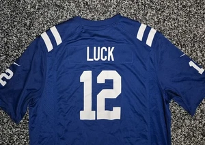 Nike Andrew Luck Indianapolis Colts NFL Footbal On Field Jersey Blue XXL 2XL - Picture 1 of 5