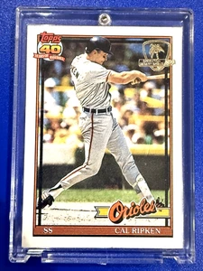 1991 Topps “Operation Desert Shield” #150 Cal Ripken ~Little Stain (Dot) On Back - Picture 1 of 9
