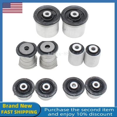 10Pcs Upper Lower Control Arm Bushing Kit For Porsche Panamera 2014 2015 2016  - Image 1 of 4