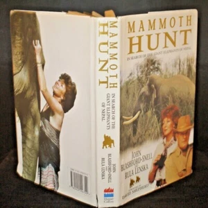 ** Signed ** Rula Lenska & John Blashford-Snell Mammoth Hunt 1st/1st 1996 - Imagen 1 de 3