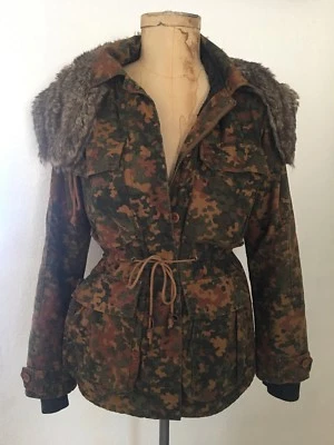 Obey пропаганды Urban Outfitters толстовка с капюшоном камуфляж военная куртка парка - Изображение 1 из 4