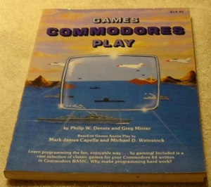 Games Commodore Play By Philip W Dennis & Datamost Inc 1984 - Picture 1 of 3