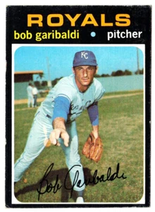 1971 Topps Bob Garibaldi (Kansas City Royals) # 701 (vg-ex) F - Bild 1 von 2
