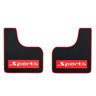 2PCS Car Mud Flaps Splash Guards Flares Fit For Car Front Rear Fenders W/Screws  - Image 1 of 4