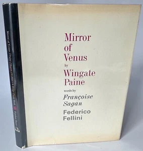 SIGNED Wingate Paine MIRROR OF VENUS to Gene Federico 1966 1ST EDITION Fellini - Picture 1 of 6