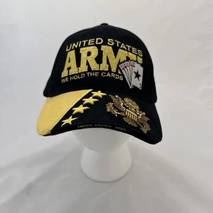 United States Army "We Hold The Cards" Embroidered Aces and Eights Baseball Cap - Bild 1 von 8