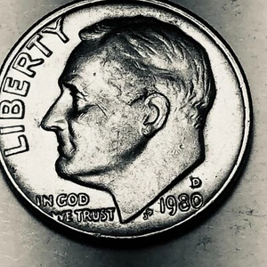 1980 D Roosevelt dime - Picture 1 of 3