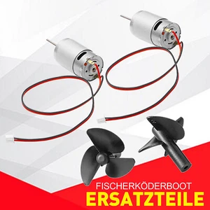 Fishing bait boat spare parts propeller and engine right/left propeller guard - Bild 1 von 21