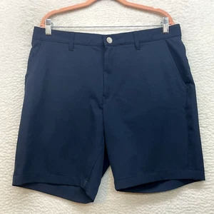 Bonobos pantaloncino uomo 35 blu golf 8 pollici cuciture interne chino preppy casual outdoor - Foto 1 di 10