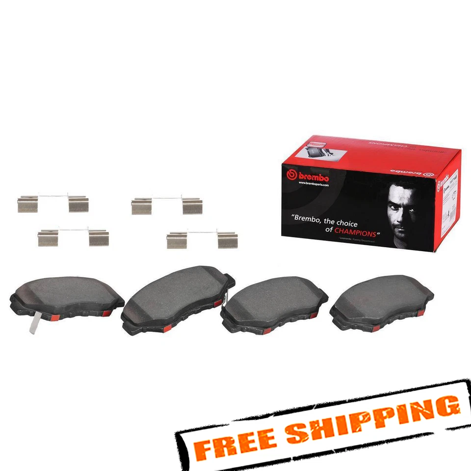 Juego de pastillas de freno de disco delanteras de cerámica Brembo P28035N para Honda Civic 2012-2021 Foto 1 de 4