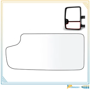 Espejo retrovisor de remolque inferior lado izquierdo cristal repuesto para Silverado Sierra 1500 88-98 - Imagen 1 de 8