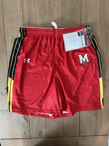 Under Armour Maryland Terrapins Gametime Short Mens Large Cover