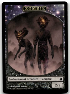 MTG Zombie Token Born of the Gods 6/11 Regular Token - Picture 1 of 1