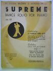 Supreme Dance Folio For Piano No 10 De Sylva Brown And Henderson Inc 1934