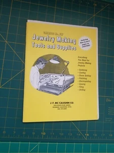 J.F. McCaughin Co. Jewelry Making Tools & Supplies Catalog No. 717 - Picture 1 of 3