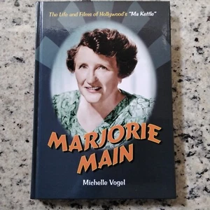 Marjorie Main Bio Films Actress Ma & Pa Kettle MGM Thin Man Stella Dallas Pic HC - Picture 1 of 9
