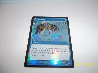 FOIL Ponder Futureshifted  Unique and Miscellaneous Promos x1 NM/LP - Image 1 of 2