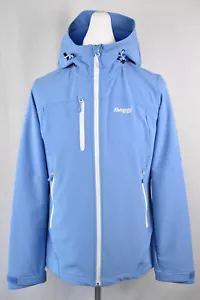 BERGANS OF NORWAY Women`s Jacket Full Zip Windproof Outdoor Hooded Coat size L - Picture 1 of 12