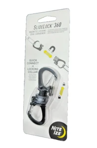 Nite Ize SlideLock 360 Degree Magnetic Locking Dual Carabiner - MSBL-09-R7S1