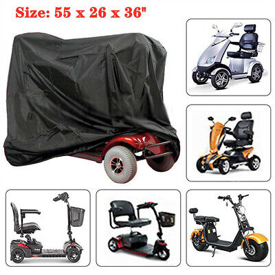 Mobility Scooter Storage Cover Wheelchair Waterproof Rain Protection 210D Oxford • 32.34€