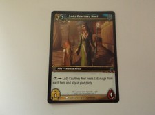 World of Warcraft: Azeroth "LADY COURTNEY NOEL" #194 Ally Trading Card