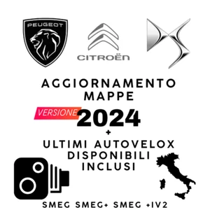 Aggiornamento Navigatore 2024 +AUTOVELOX Peugeot & Citroën ITALIA +Altri paesi - Afbeelding 1 van 3