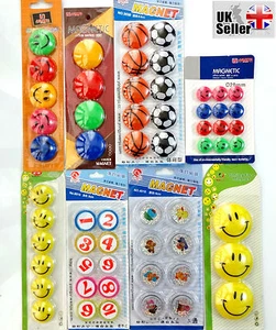 Fridge Magnets Magnetic Office Kitchen Cute Clip Holder Kids Education Toys Gift - Picture 1 of 9