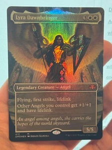 1X FOIL Lyra Dawnbringer BORDERLESS MINT MTG Magic DMR Angels Commander EDH - Bild 1 von 4
