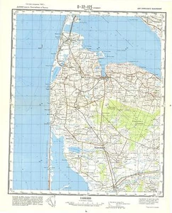 Russische Sowjetische Militär Topographische Karten - LEMVIG (Dänemark),1:100 000, Aufl.1966 - Bild 1 von 3
