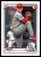 2020 Bowman Draft Base Paper #BD-125 Levi Prater - St. Louis Cardinals