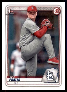 2020 Bowman Draft Base Paper #BD-125 Levi Prater - St. Louis Cardinals