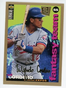 1995 Upper Deck Collectors Choice SE Wil Cordero Gold Signature #257 Expos - Picture 1 of 1