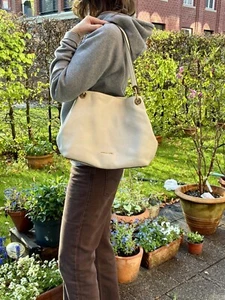 Ledertasche Michael Kors weiß Bag viele Taschen - Bild 1 von 14