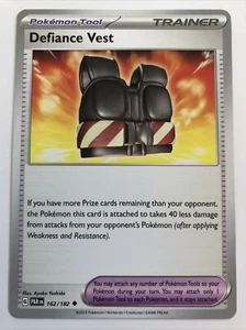 Pokémon TCG Paradox Rift Defiance Vest 162/182 NM - Picture 1 of 2