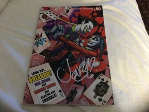 MAD LOVE MEGACON 2023 EXC LTD 1000 Ed HARLEY & JOKER SIGNED JONBOY MEYERS Mint - Picture 1 of 4