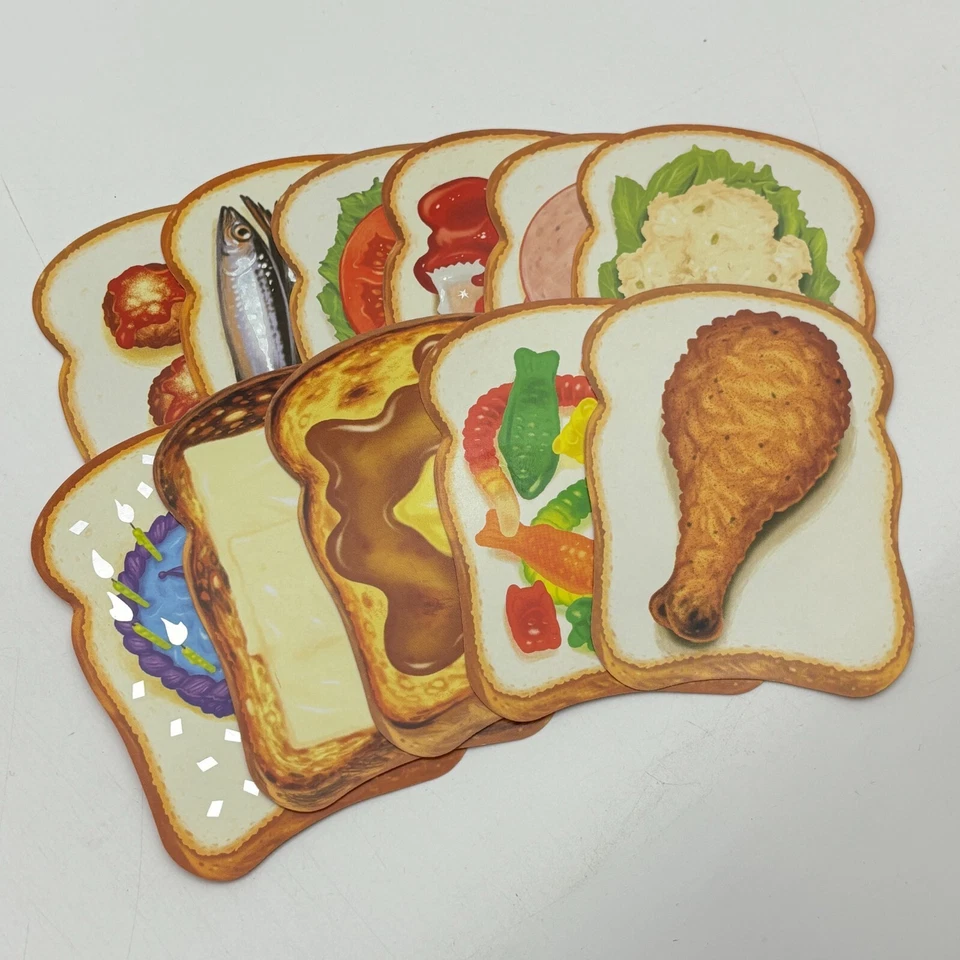 Slamwich 11 ломтиков хлеба с креплениями карты запасные части сэндвич - Изображение 1 из 1