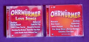 4 CDs "Ohrwürmer" 2CD + "Ohrwürmer: Love Songs" 2CD Pet Shop Boys, Bee Gees... - Bild 1 von 4